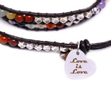 Love is Love is Love Wrap Bracelet