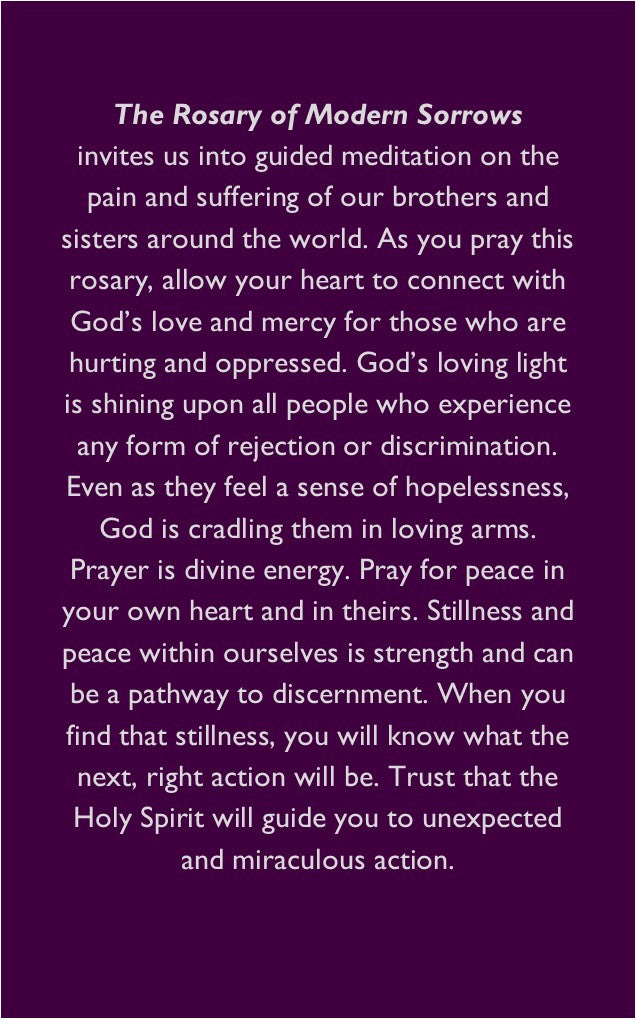 The Rosary of Modern Sorrows
