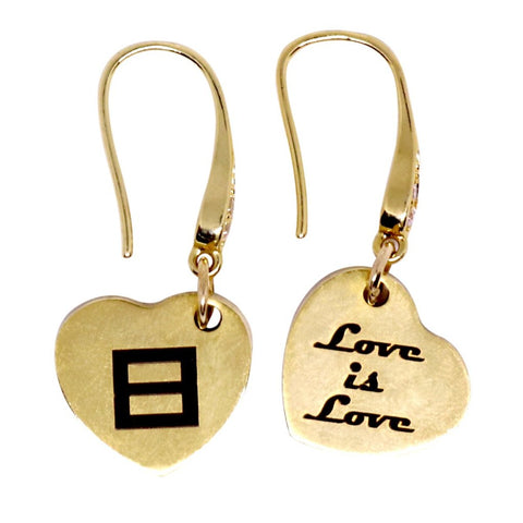 Love is Love Drop Earrings